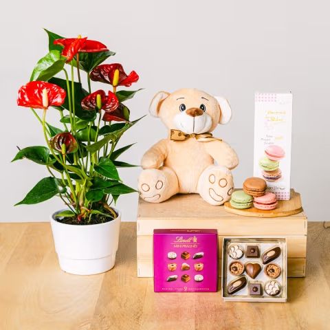 Floraqueen Gourmet Gift Basket